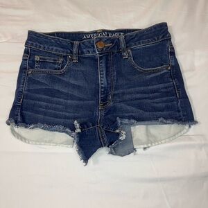 American Eagle Outfitters Women's Blue Denim Shorts